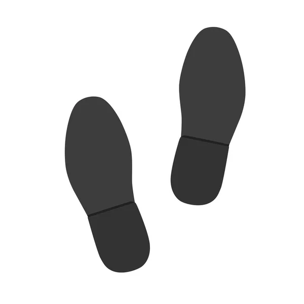 Drukuje obuwia męskiego — Wektor stockowy