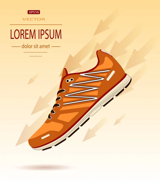 Çalıştırmak için şık spor ayakkabı