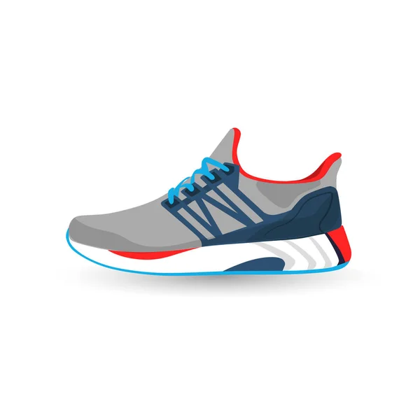 Stylish sneaker for running — Stock Vector