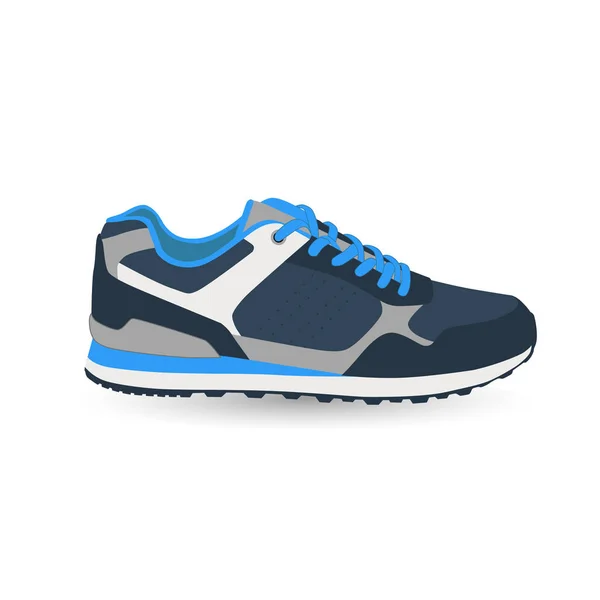 Stijlvolle sneaker voor training — Stockvector