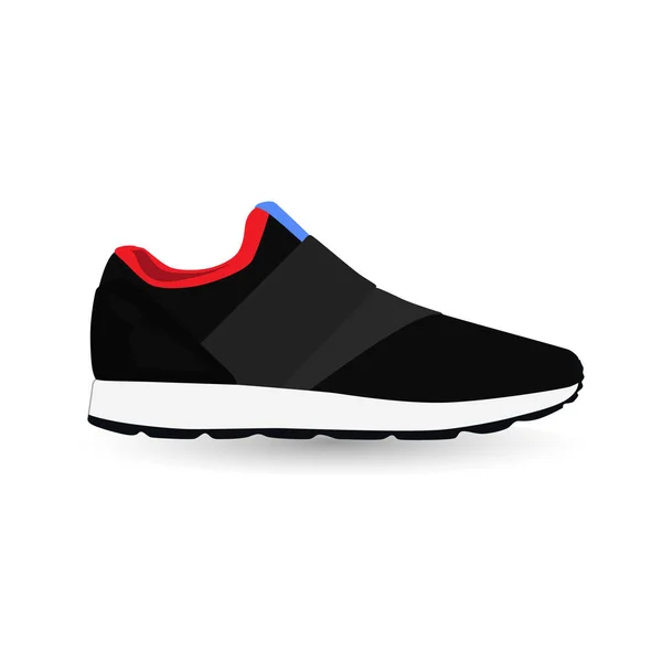 Stijlvolle sneaker voor training — Stockvector