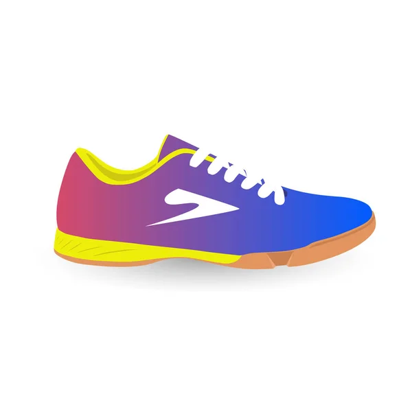 Stijlvolle sneaker voor training — Stockvector