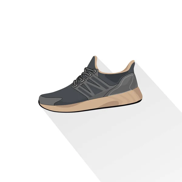 Stijlvolle sneaker voor training — Stockvector