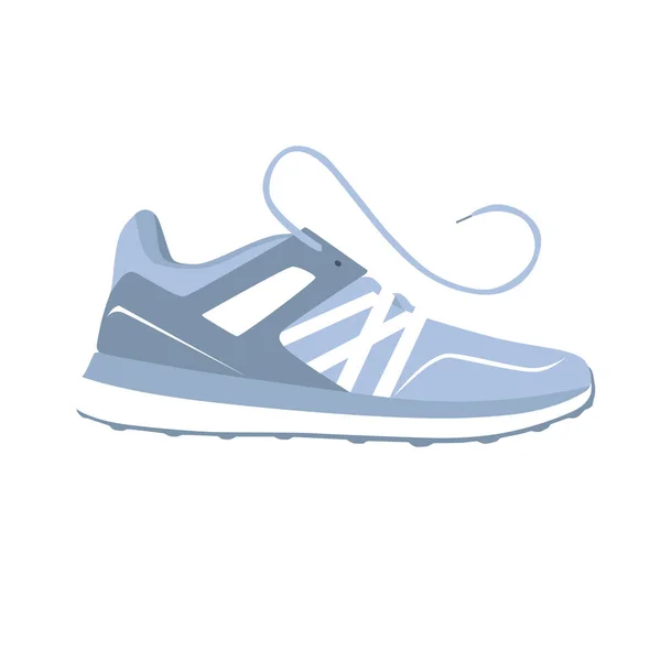 Elegante zapatilla de deporte para entrenamiento — Vector de stock