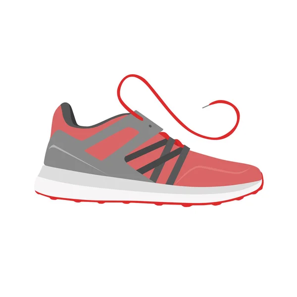 Stijlvolle sneaker voor training — Stockvector