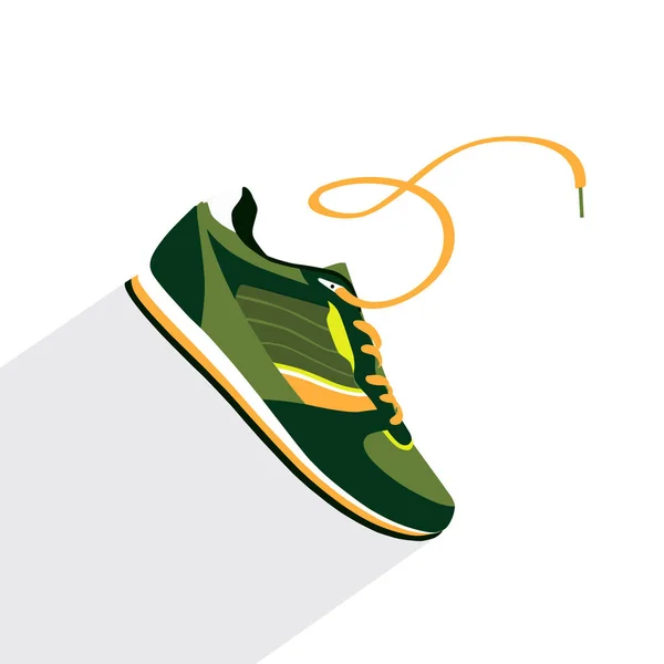 Stylová obuv pro trénink — Stockový vektor
