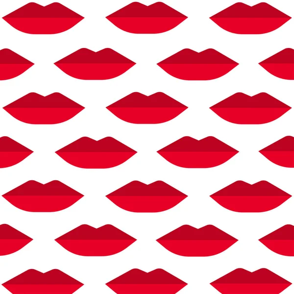 Set of female lips — Stock Vector