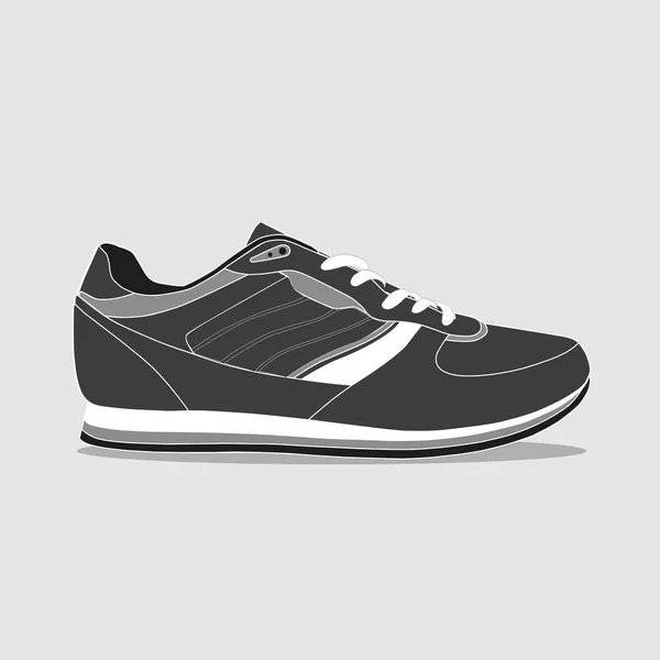 Comfortable sneaker for training — Stock Vector