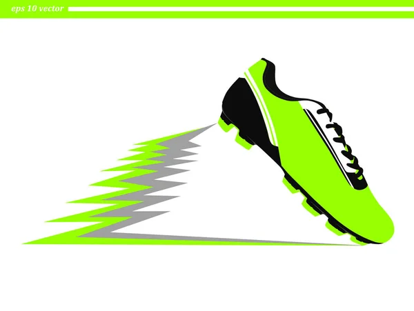 Stylová obuv pro fotbal — Stockový vektor