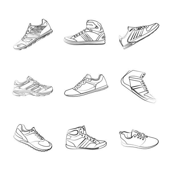 Eğitim için şık spor ayakkabısı