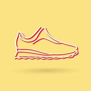 Eğitim için rahat spor ayakkabı 