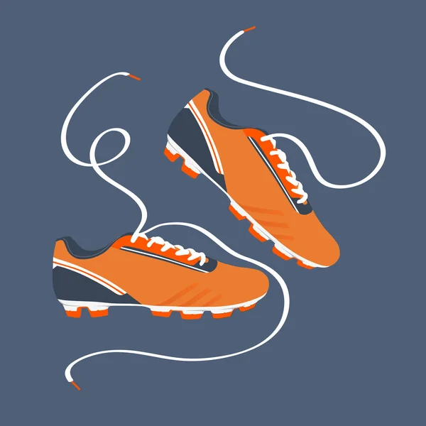 Zapatillas con estilo para correr — Vector de stock