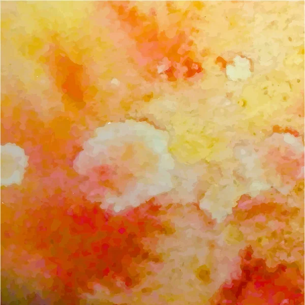 Texture aquarelle orange — Image vectorielle