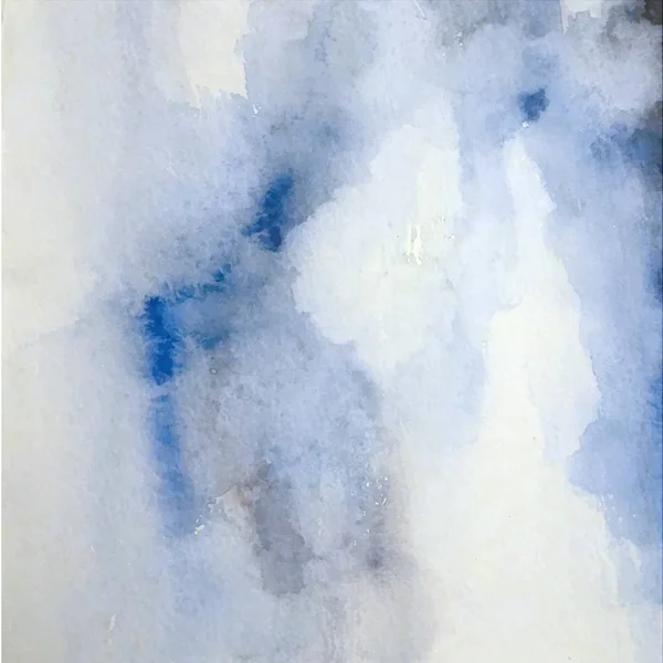 Texture aquarelle bleue — Image vectorielle