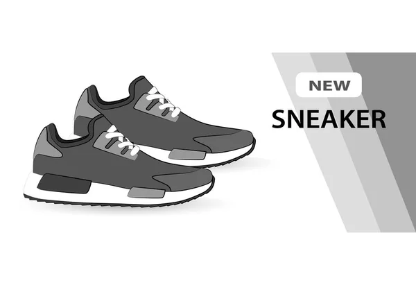 Nowe Adidasy dla szkolenia — Wektor stockowy