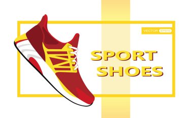 Çalıştırmak için şık spor ayakkabı