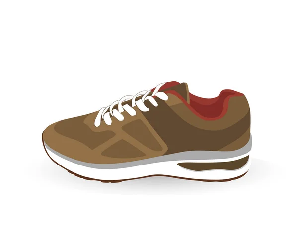 Stylish sneaker for training — Stock Vector