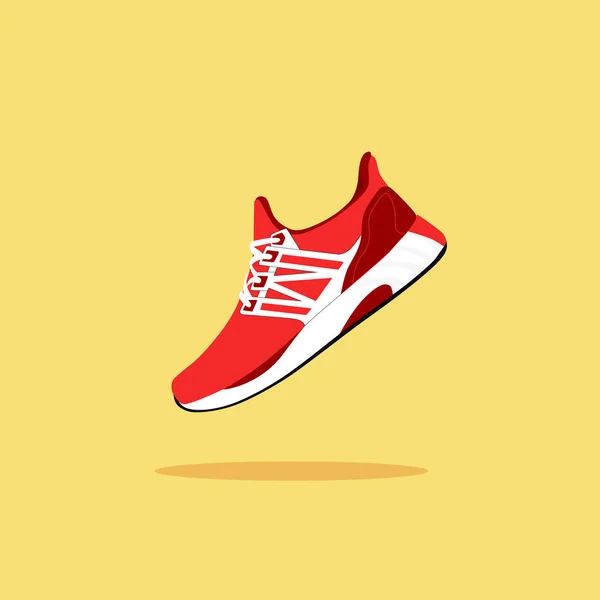 Stylish sneaker for running — Stock Vector