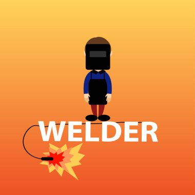 çizgi film karakteri kaynak işçisi