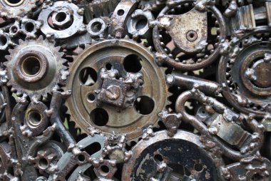 eski rustik öğeleri arka plan