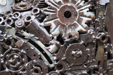 eski rustik öğeleri arka plan