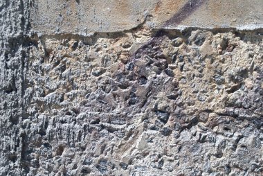 Eski gri beton duvar 