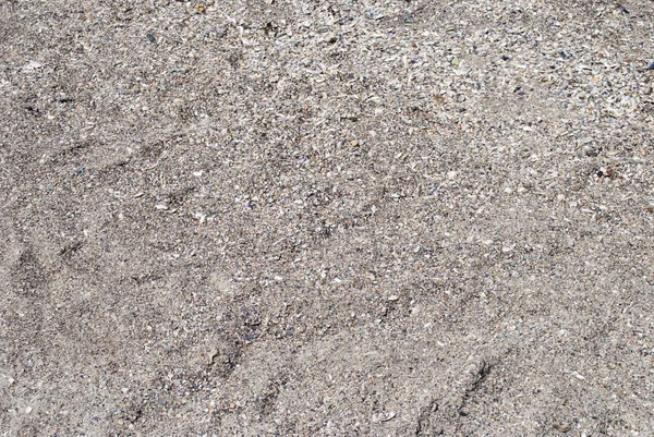 Playa de arena sucia — Foto de Stock