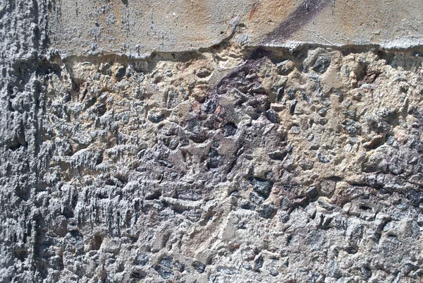 Eski gri beton duvar — Stok fotoğraf
