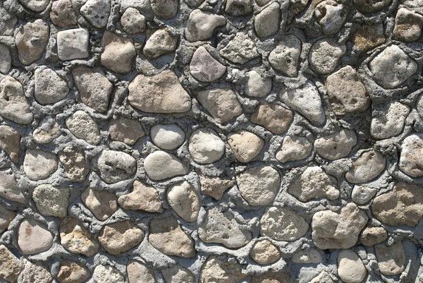 Стара бежева кам'яна стіна — стокове фото