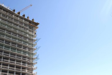 Yüksek binaların inşaatı