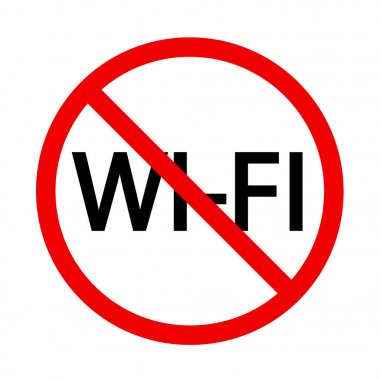 Internet iz yok. Hayır wi-fi