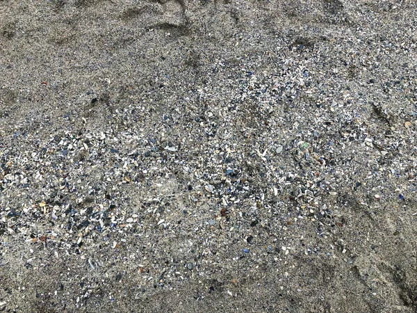 Tekstur pasir di pantai — Stok Foto
