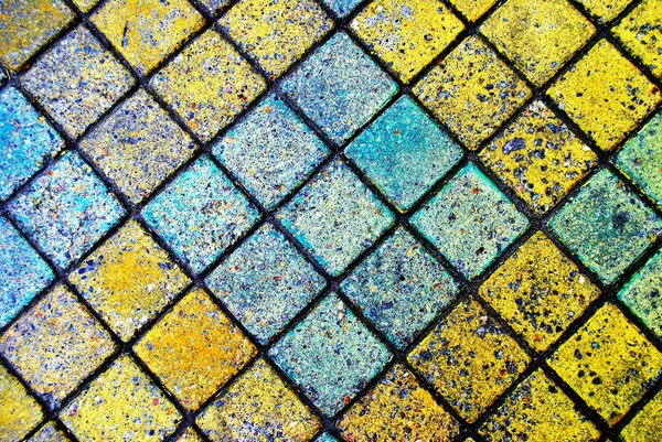 Textuur van kleur mozaïek — Stockfoto