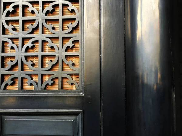 Chinese Carving Wood Texture — Stock Photo, Image