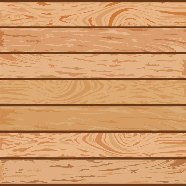 Textur Von Holzbrettern Vektorillustration — Stockvektor