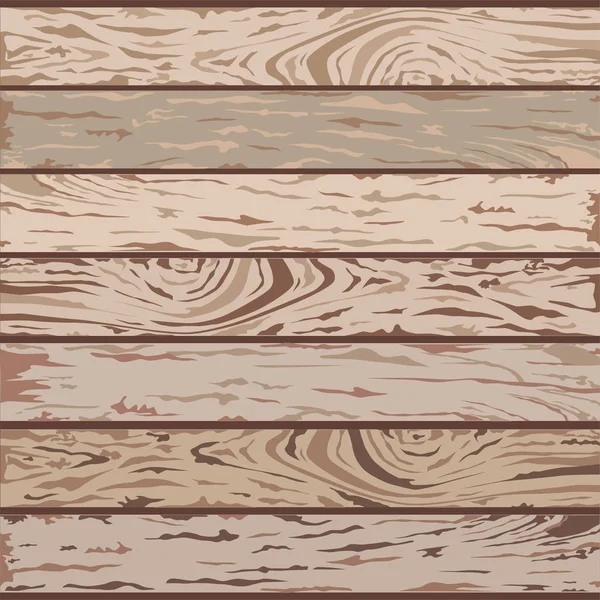 Dřevěné Textury Pozadí Teakové Dřevo Vektorové Ilustrace — Stockový vektor
