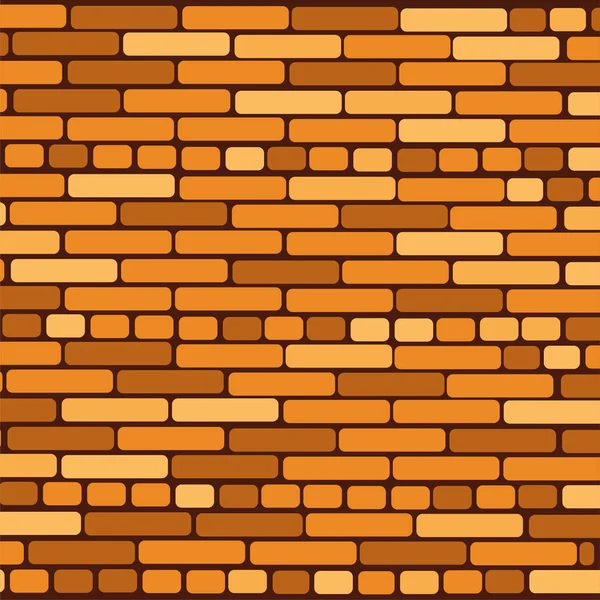 Brick Wall Pattern Vector Illustration — Stock Vector