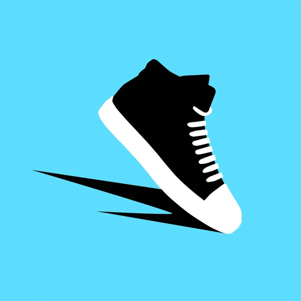 Speed Shoes Icon Vector Illustration — Stock Vector