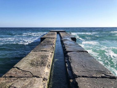 Gündüz plaj eski iskele