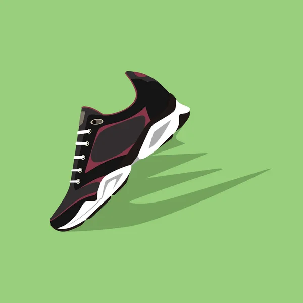 Sapatos Movimento Ilustração Vetorial —  Vetores de Stock
