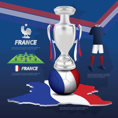 Futbol, futbol bir grafik elemanı vektör çizim