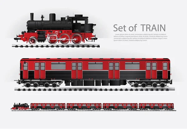 Demiryolu taşıyıcı illüstrasyonunda kargo treni