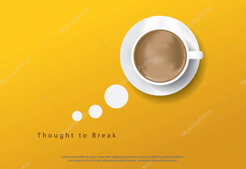 Coffee Poster Advertisement Flayers Vector Illustration