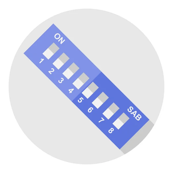 Tombol dip gambar vektor - Stok Vektor