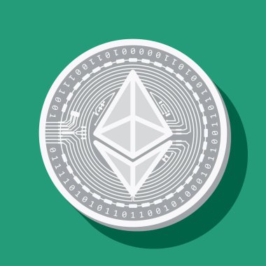 Vektör çizim etherium