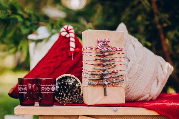 Hermosa decoración de Navidad — Foto de Stock