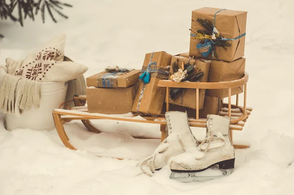 Mooie decoratie van Kerstmis — Stockfoto