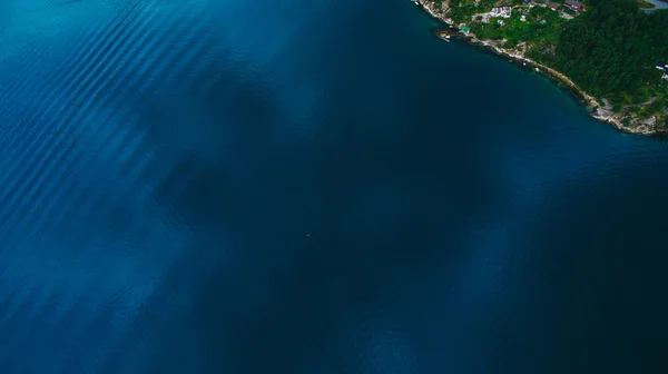 Noorwegen uitzicht vanuit de lucht — Stockfoto