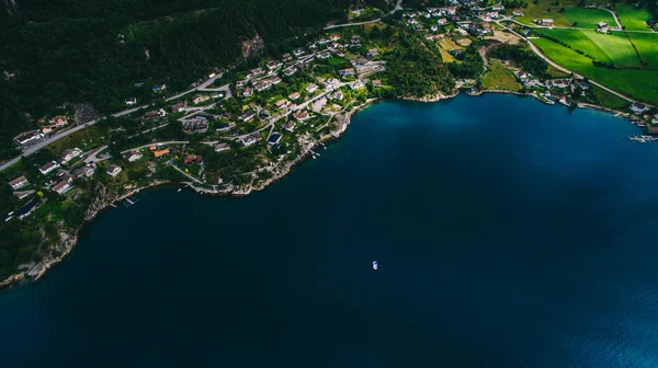 Hava görünümünden Norveç — Stok fotoğraf