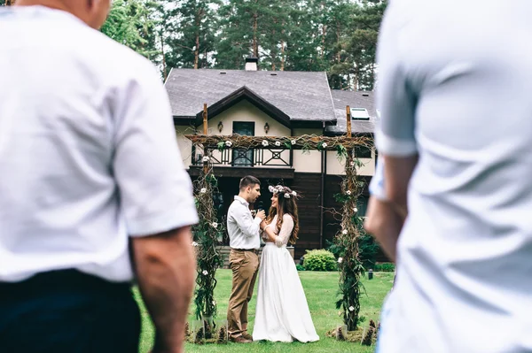 Belo casal amoroso — Fotografia de Stock